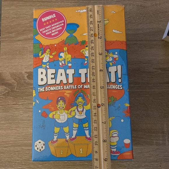 Beat That! The Bonkers Battle of Wacky Challenges Game-New/Sealed - Picture 2 of 6